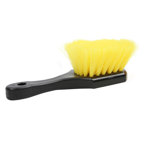 PCC Plush Yellow Upholstery & Tyre Brush