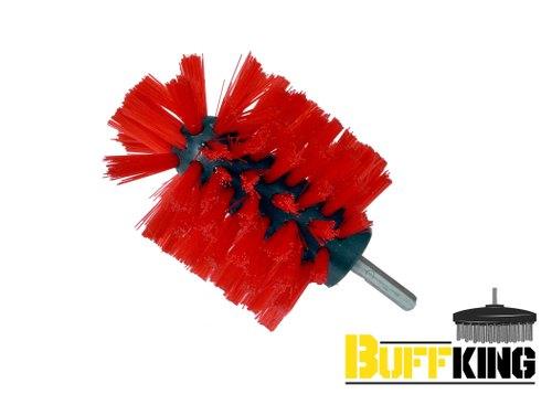 Buffking Drill Brush Spiral, Medium Bristle, 3" - Planet Car Care