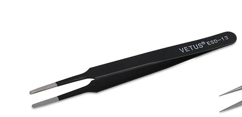 PROTINT Flat And Round Tip Tweezer, PPF39