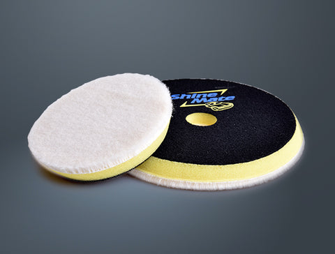 ShineMate T140 Wool Pad Short-nap, Foam, 3"