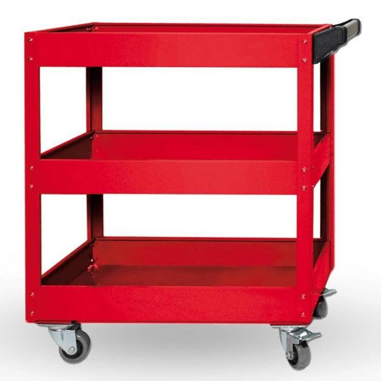 PCC Detailing Trolley With 3 Trays, L28"xB14"xH30" - Planet Car Care