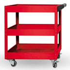 PCC Detailing Trolley With 3 Trays, L28"xB14"xH30" - Planet Car Care