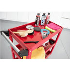 PCC Detailing Trolley With 3 Trays, L28"xB14"xH30" - Planet Car Care