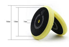 North Wolf DA Yellow Polishing Foam Pad, 5" - Planet Car Care