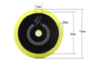 North Wolf DA Yellow Polishing Foam Pad, 3" - Planet Car Care