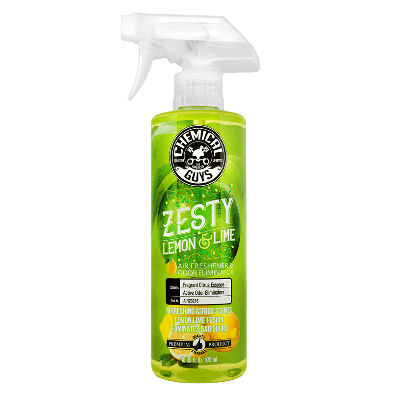 Chemical Guys Zesty Lemon Lime Air Freshener, 473ml - Planet Car Care