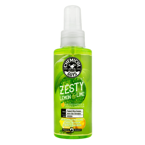 Chemical Guys Zesty Lemon Lime Air Freshener, 118ml - Planet Car Care