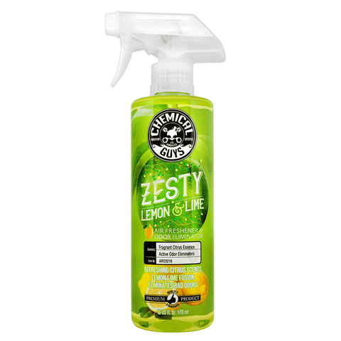 Chemical Guys Zesty Lemon Lime Air Freshener, 473ml - Planet Car Care